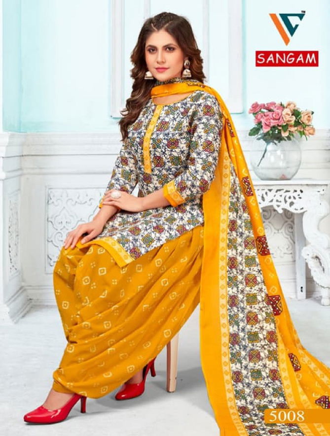 Vandana Sangam Vol 5 Printed Cotton Dress Material
